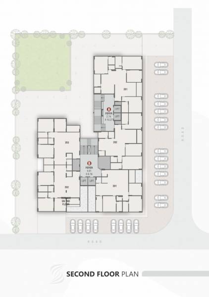  saharsh-viera Block A Cluster Plan for 2nd Floor