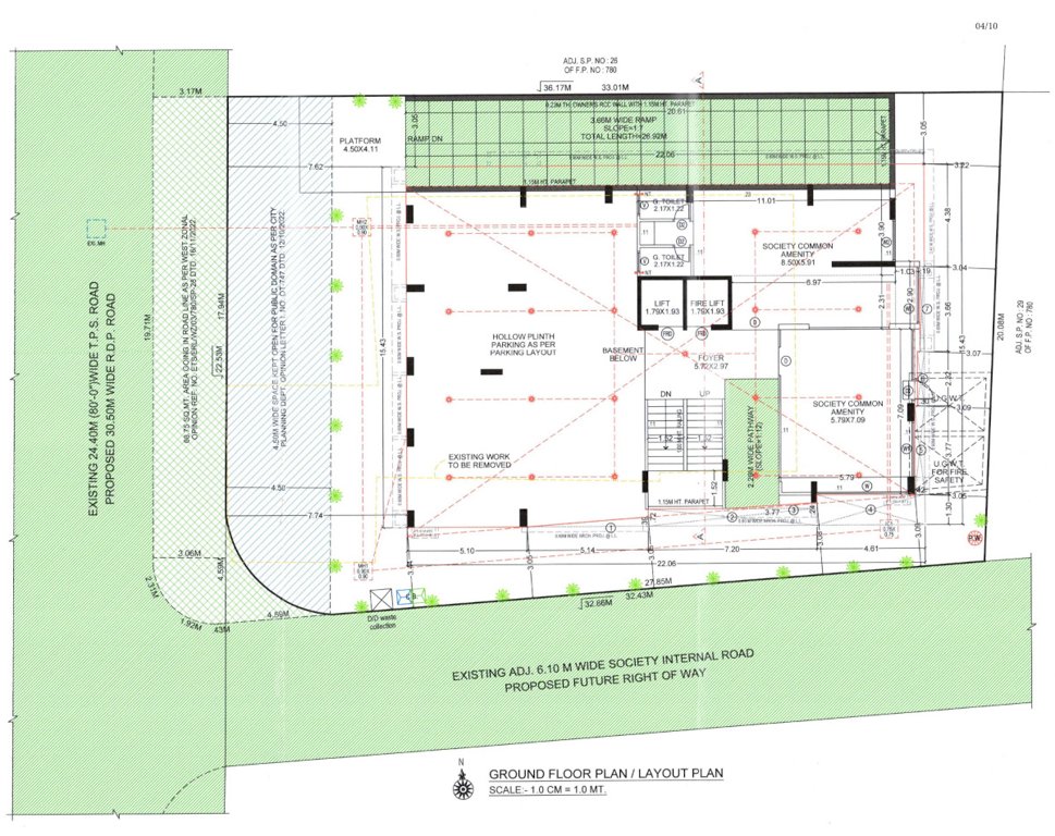  ashwamegh paradise Ashwamegh Paradise Cluster Plan