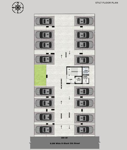  plumeria Plumeria Stilt Floor Cluster Plan