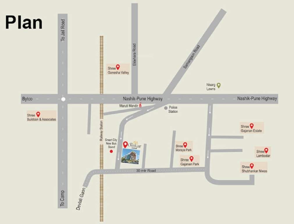  omkar avenue Location Plan