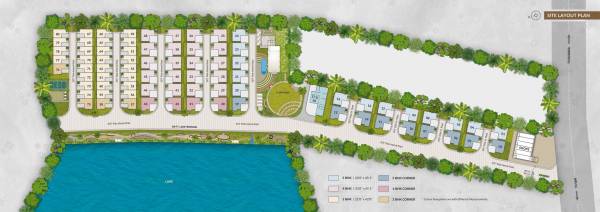  lake-city Layout Plan