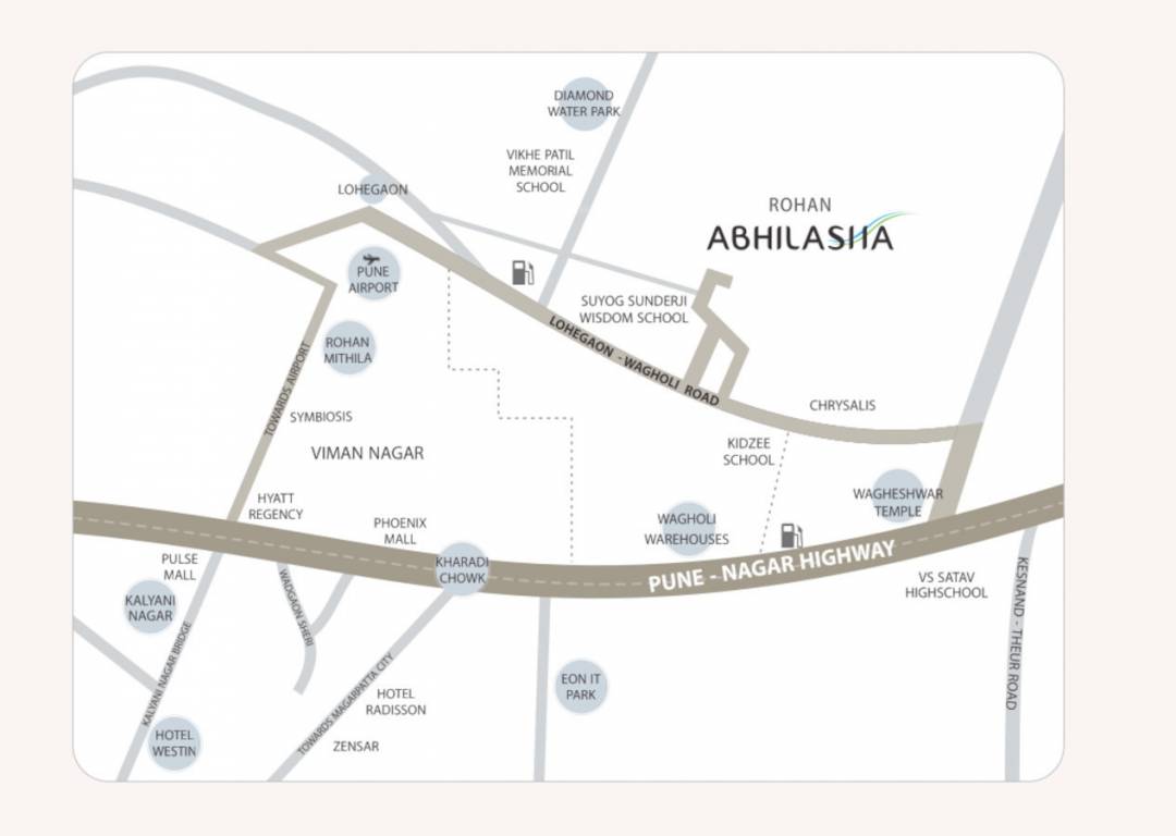  abhilasha 3 Location Plan