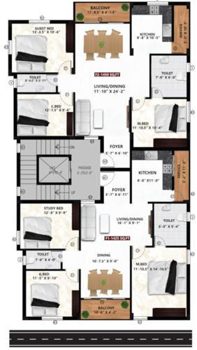 Viva Venue Cluster Plan for 1st Floor venue Viva Venue Cluster Plan for 1st Floor