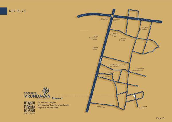 siddharth-vrundavan-phase-1 Location Plan