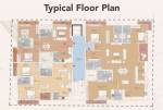 Blooming Meadows Cluster Plan For Typical Floor  blooming-meadows Blooming Meadows Cluster Plan For Typical Floor