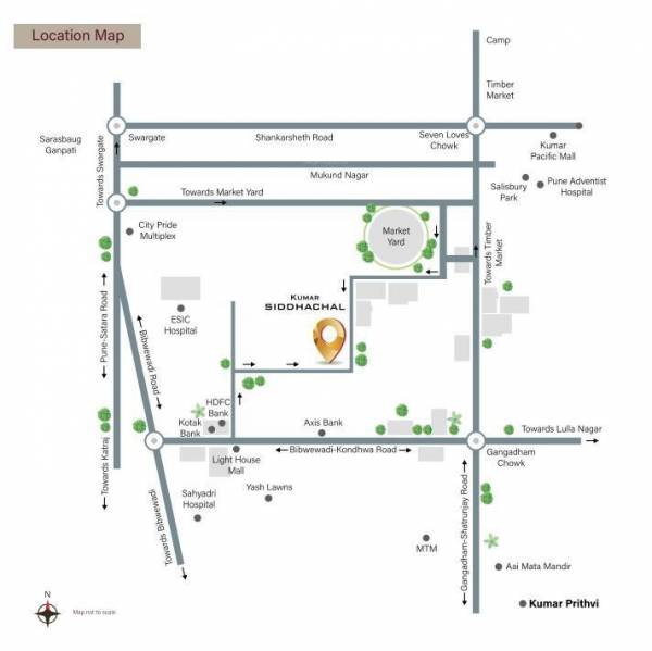  siddhachal-a1 Location Plan