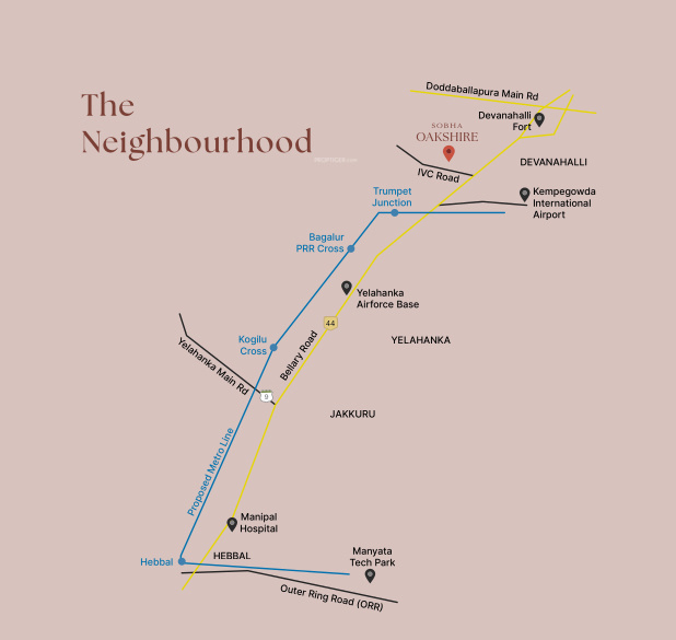 oakshire Location Plan
