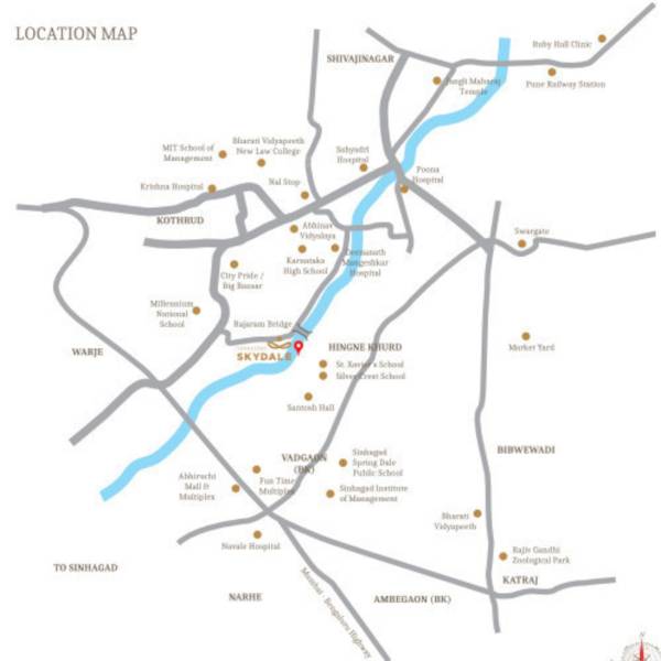  shree-venkatesh-skydale Location Plan
