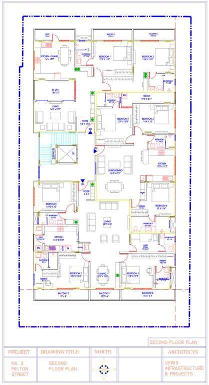  no 3 milton street No 3 Milton Street Cluster Plan For 2nd Floor