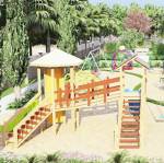 Children's play area forest-in-my-backyard Children's play area