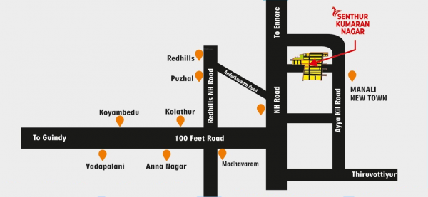  senthur-kumaran-nagar Location Plan