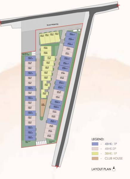  earthen-ambience Layout Plan