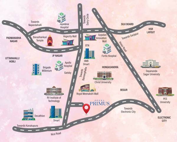  primus Location Plan