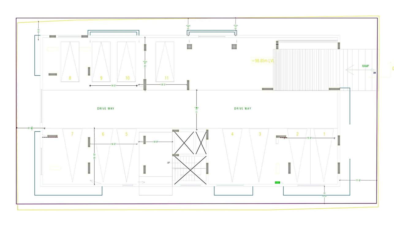  no 12 lloyds road No 12 Lloyds Road Cluster Plan for Parking Floor