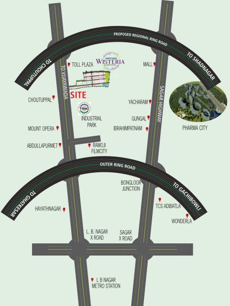  wisteria Location Plan