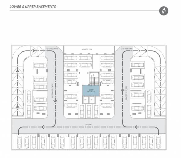 Homes Amaltas Basement Floor Cluster Plan amaltas Homes Amaltas Basement Floor Cluster Plan
