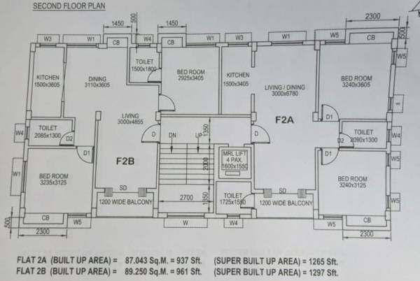  residency Residency Cluster Plan for 2nd Floor