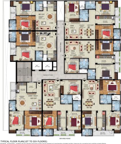 The Ultima Heights Typical Cluster Plan the-ultima-heights The Ultima Heights Typical Cluster Plan
