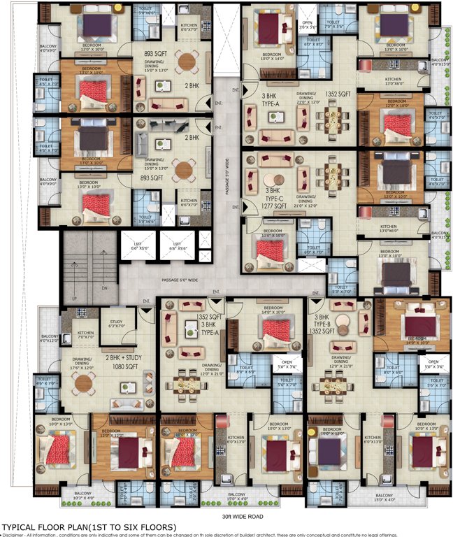 the ultima heights The Ultima Heights Typical Cluster Plan