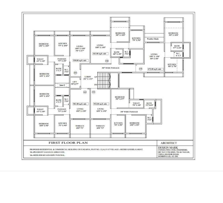  nirmal sunder residency Nirmal Sunder Residency Cluster Plan