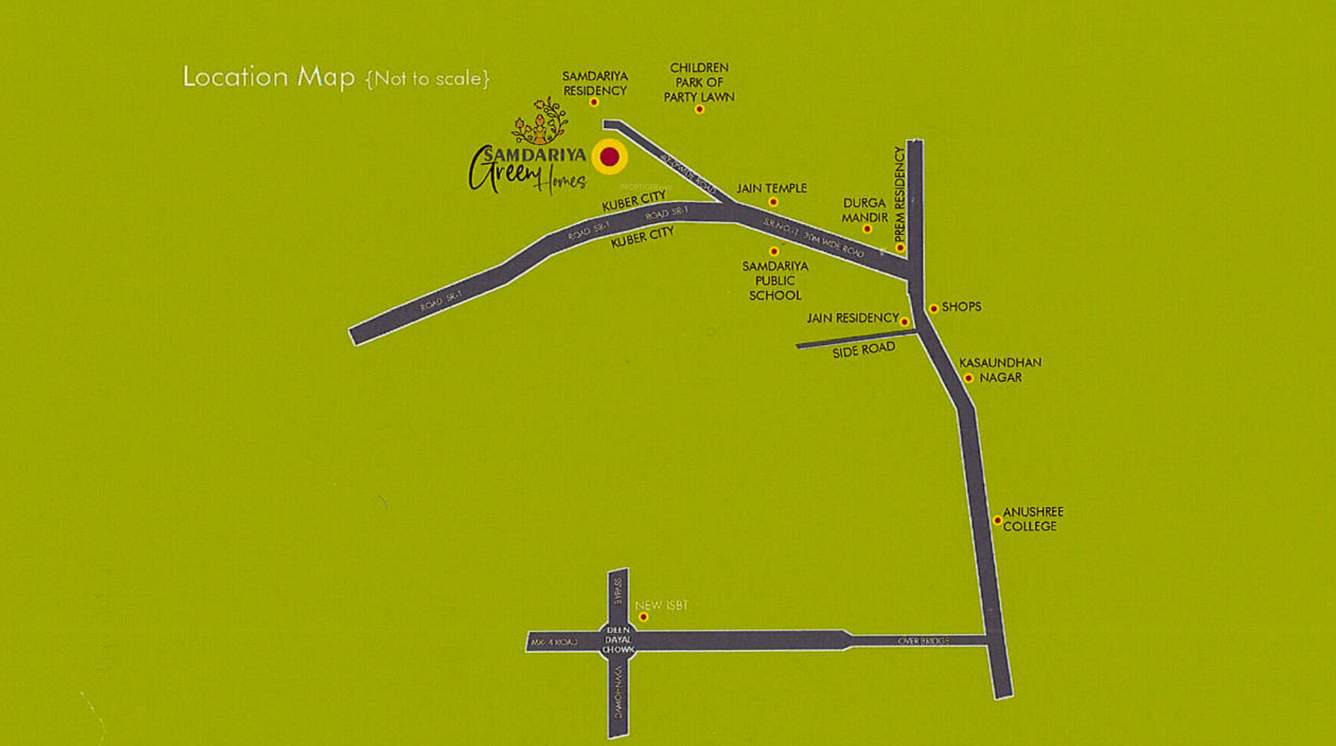  green homes Location Plan