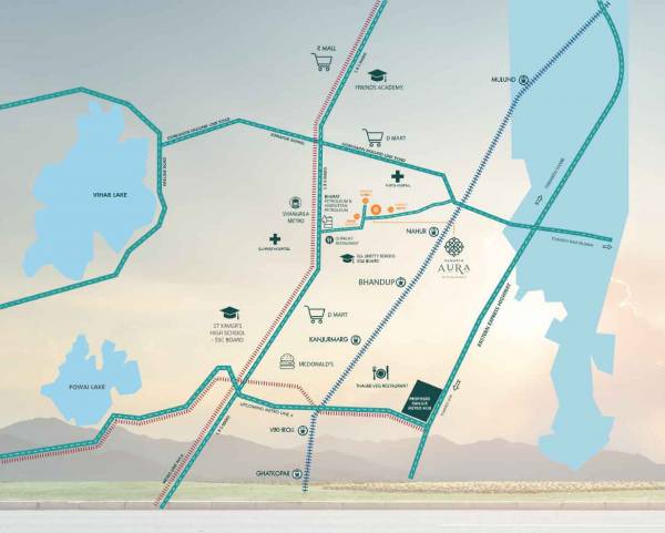  samarth-aura Location Plan