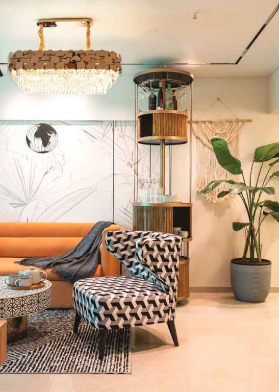  samarth aura Living Area