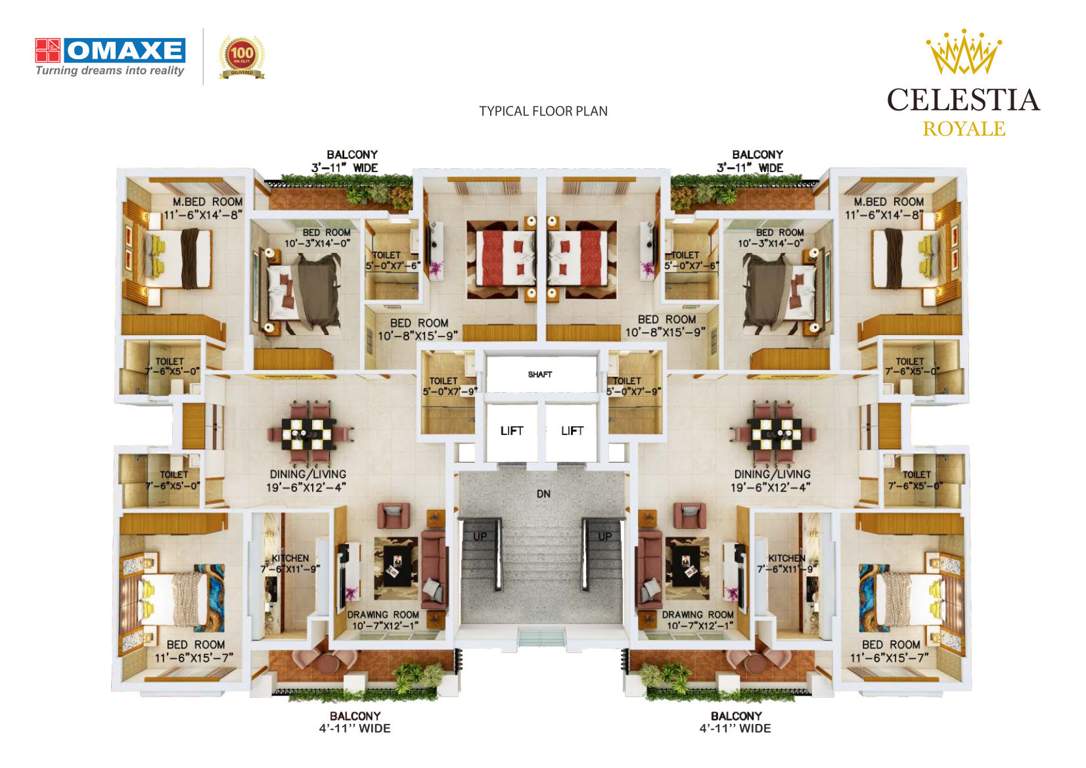  metro city phase 4 Omaxe Metro City Phase 4 Cluster Plan