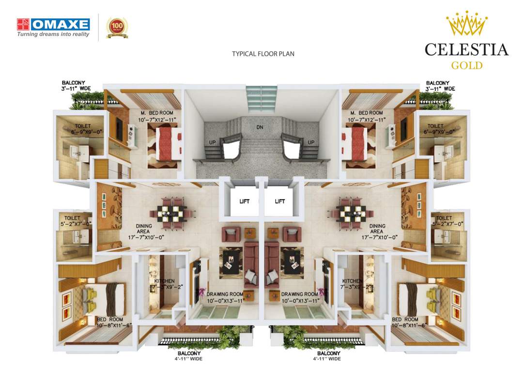  metro city phase 4 Omaxe Metro City Phase 4 Cluster Plan