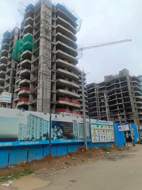  elysee Construction Status Jan 25