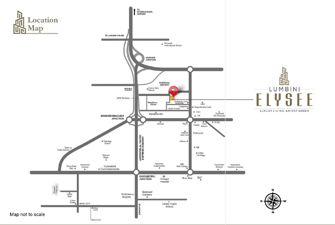  elysee Location Plan