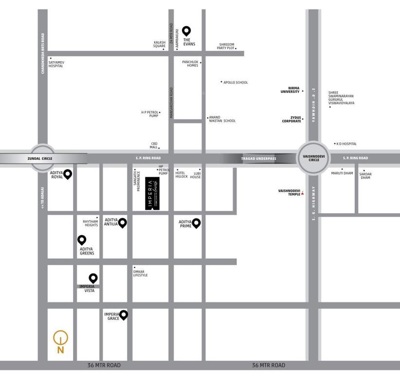  imperia lavish Location Plan
