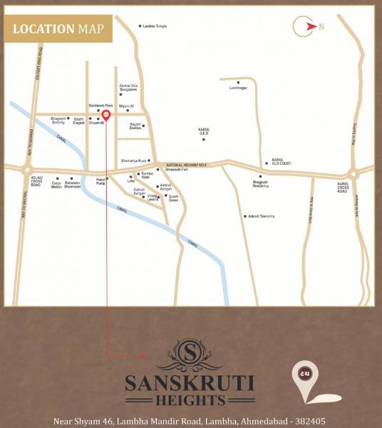  sanskruti-heights Location Plan