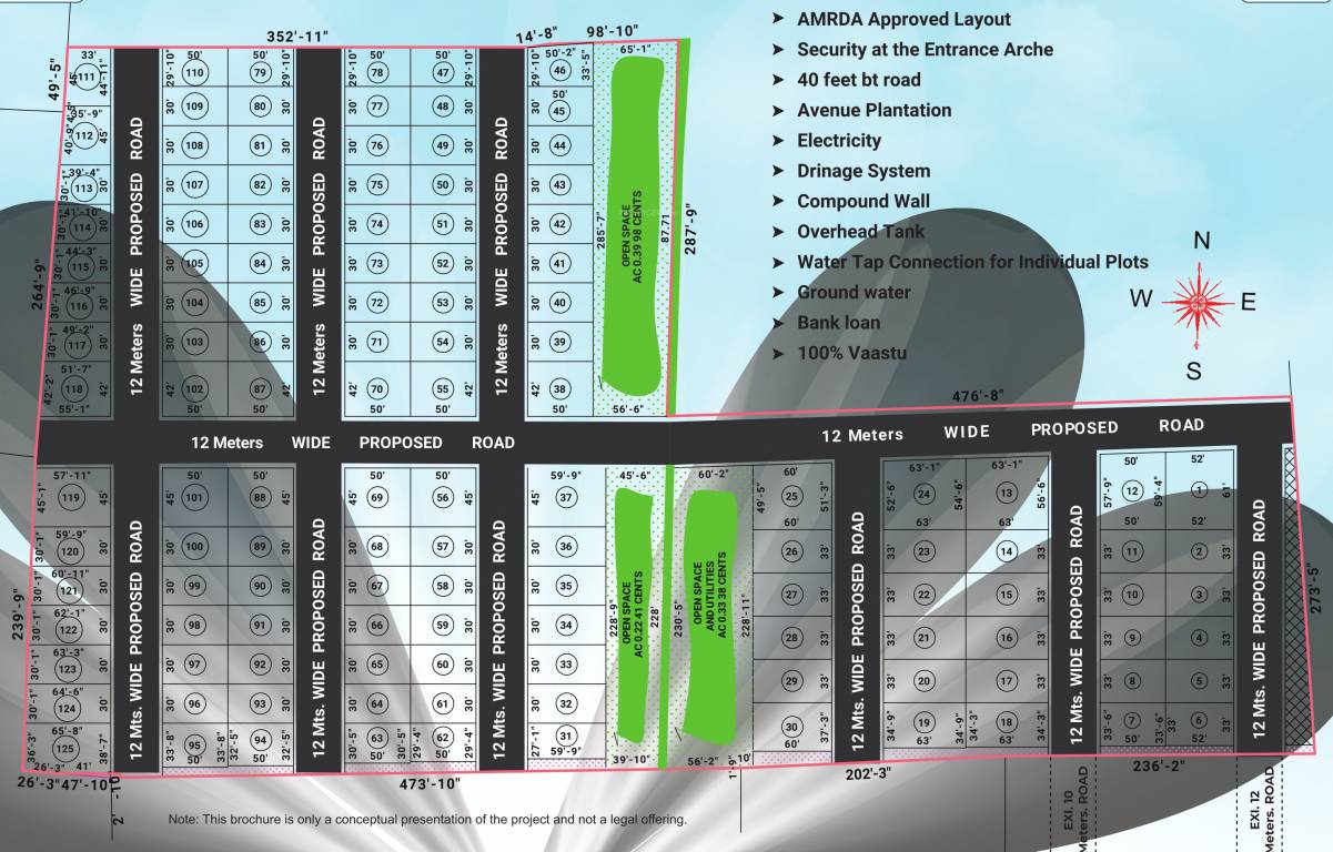 elite county Layout Plan