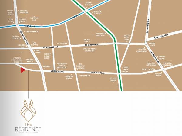 Location Plan the-residence Location Plan