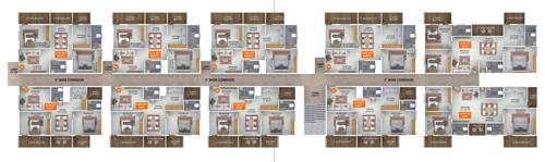  paadam Sai Paadam Cluster Plan from 1st to 4th Floor