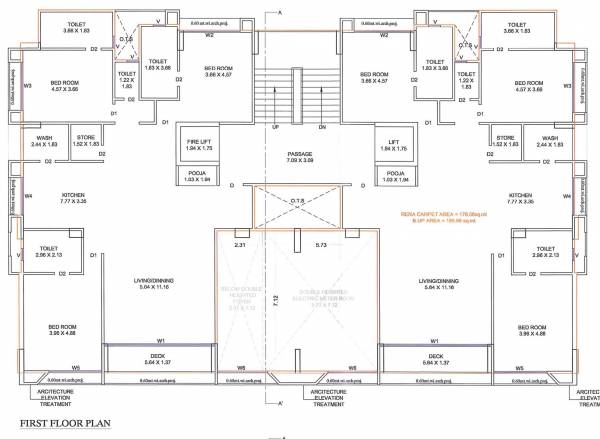 Globcon Oasis Cluster Plan for 1st Floor globcon-oasis Globcon Oasis Cluster Plan for 1st Floor