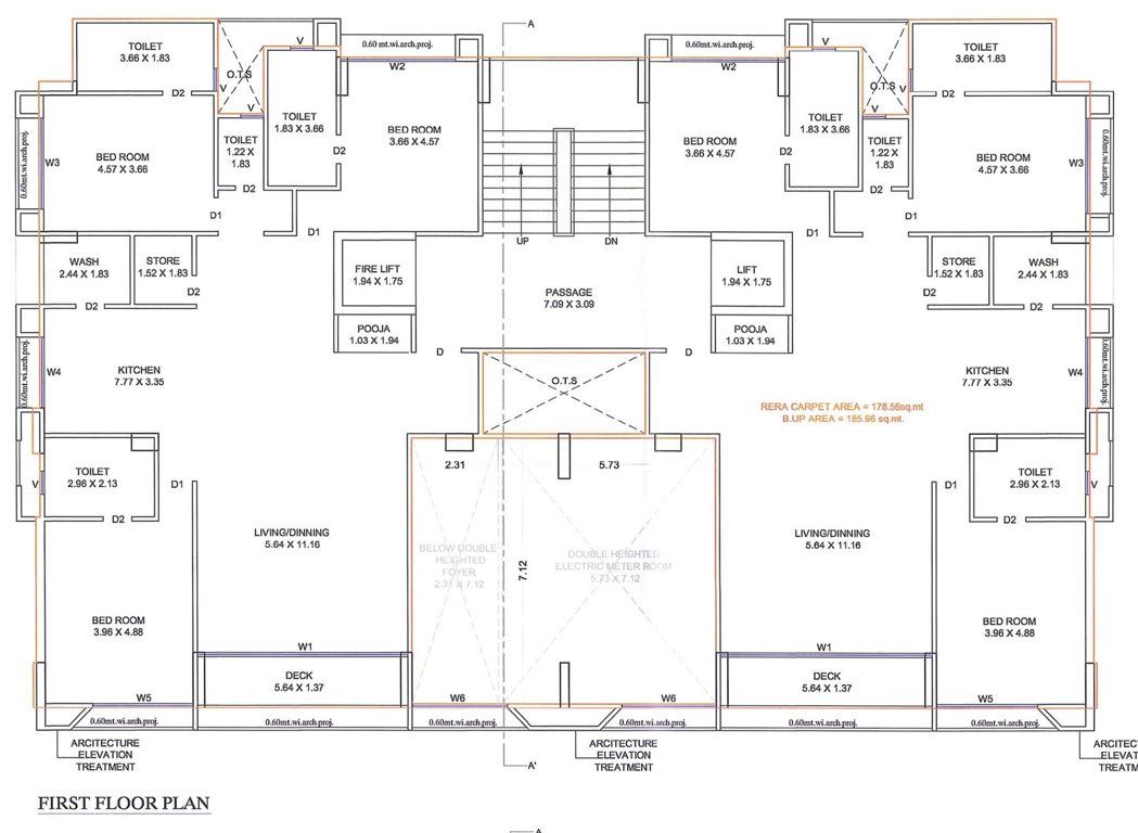 globcon oasis Globcon Oasis Cluster Plan for 1st Floor
