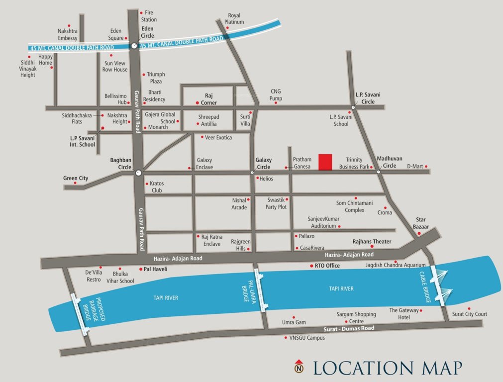 globcon oasis Location Plan