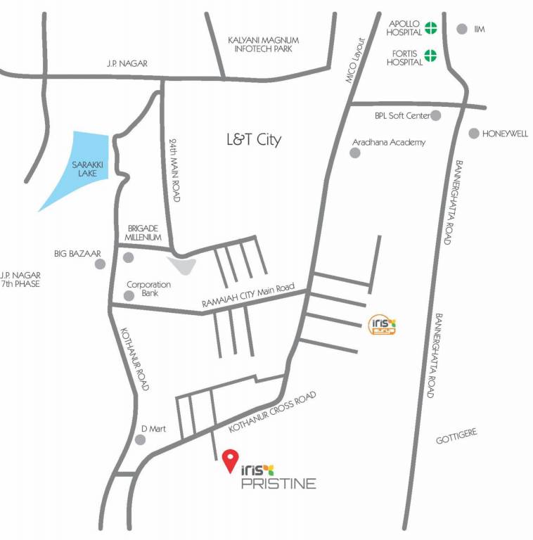  pristine Location Plan