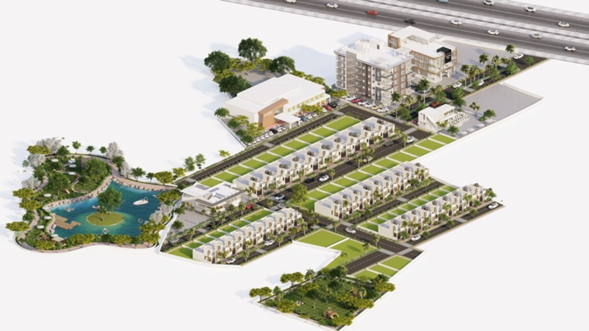  dh2 lake view villas Elevation