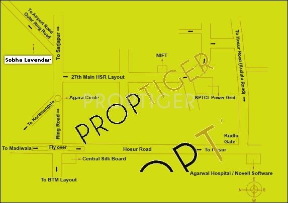 Images for Location Plan of Sobha Lavender