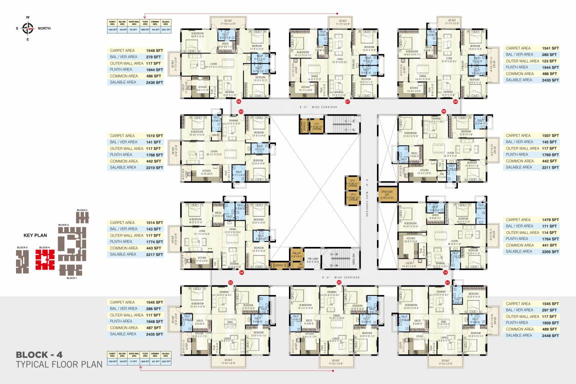  badri jishnu nivas Block 4 Cluster Plan