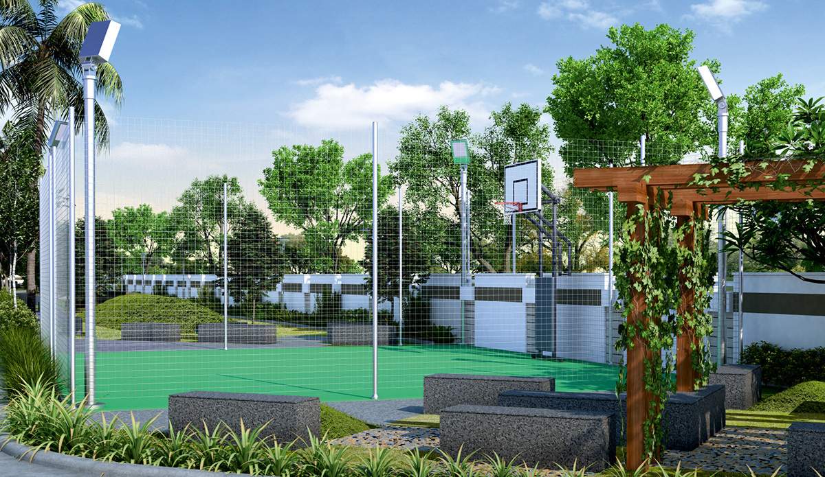  badri jishnu nivas Basketball Court