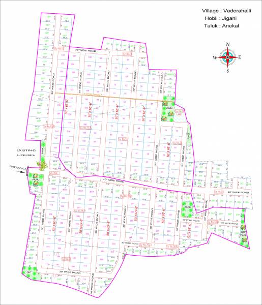  the-urban-forest Layout Plan