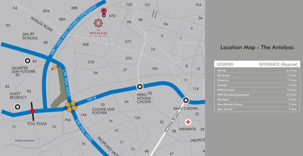  the-antalya Location Plan
