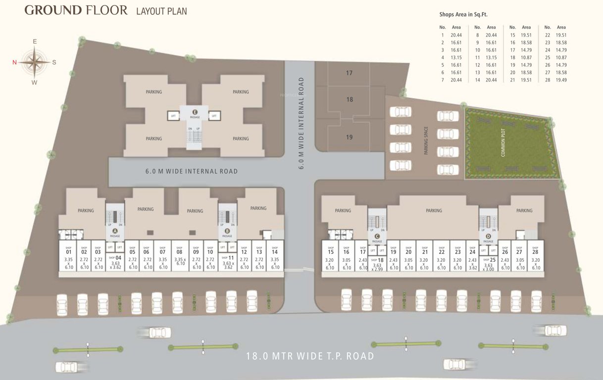  mudibhavan residency Mudibhavan Residency Ground Cluster Plan