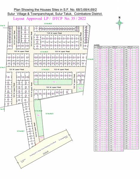  rks-shivom-plots Layout Plan