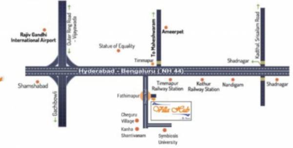  villa-hub Location Plan