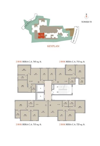  la-serena-tower-5-tower-6-and-tower-7 Tower 5 Cluster Plan
